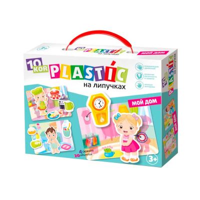 Пазл на липучках Мой дом Десятое Королевство 03819 1